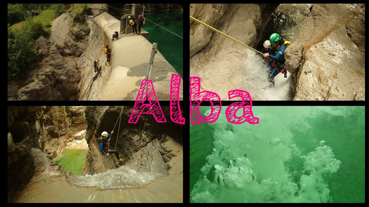Rio Alba - Canyoning Friaul 2019