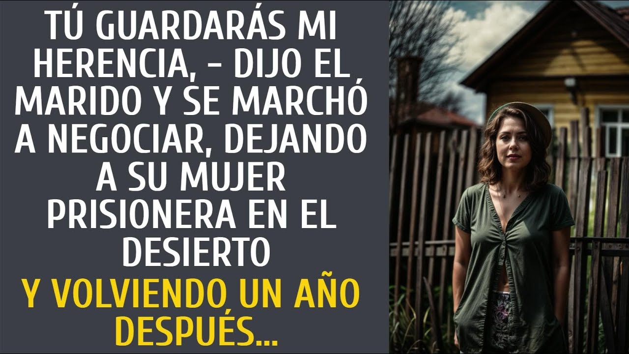 Tú guardarás mi herencia, - dijo el marido y se marchó a negociar, dejando a su mujer prisionera en…