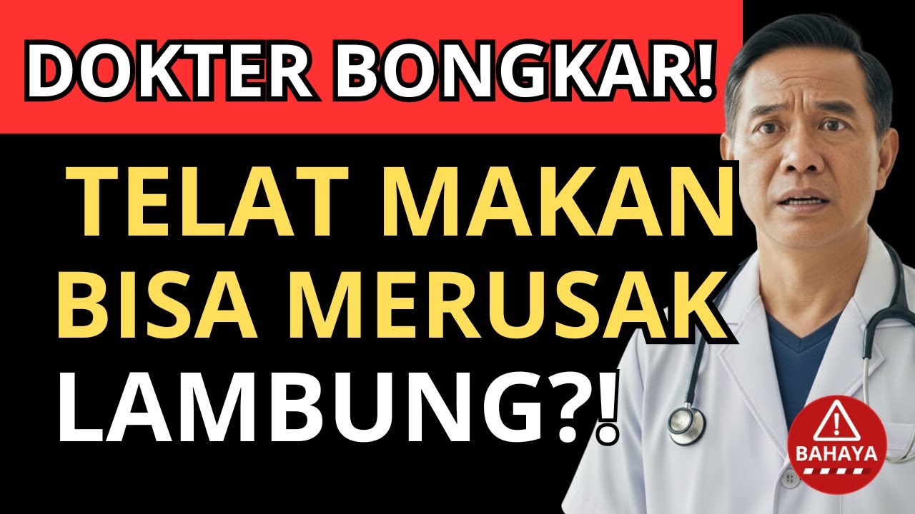 DOKTER BONGKAR‼️TELAT MAKAN BISA MERUSAK LAMBUNG LANSIA PERLAHAN