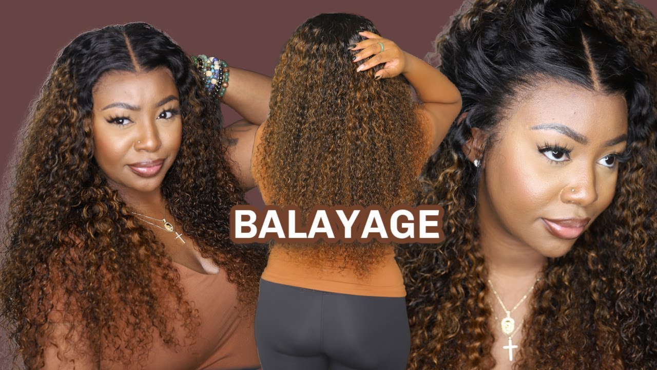 😍 Balayage + Melanin WOW🔥 No Hair Dye! Beginner #FB30 Chocolate Brown Highlights | ft. Incolorwig