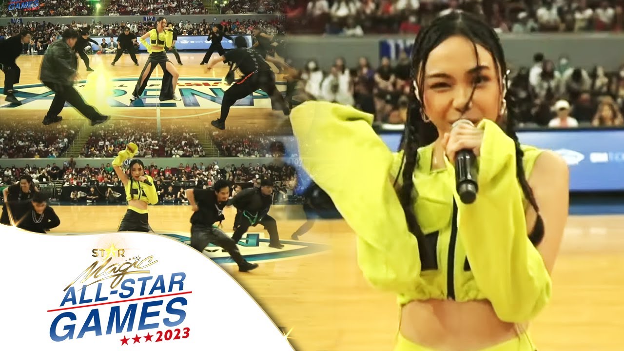 Maymay&rsquo;s energizing halftime show performance | Star Magic All-Star Games 2023