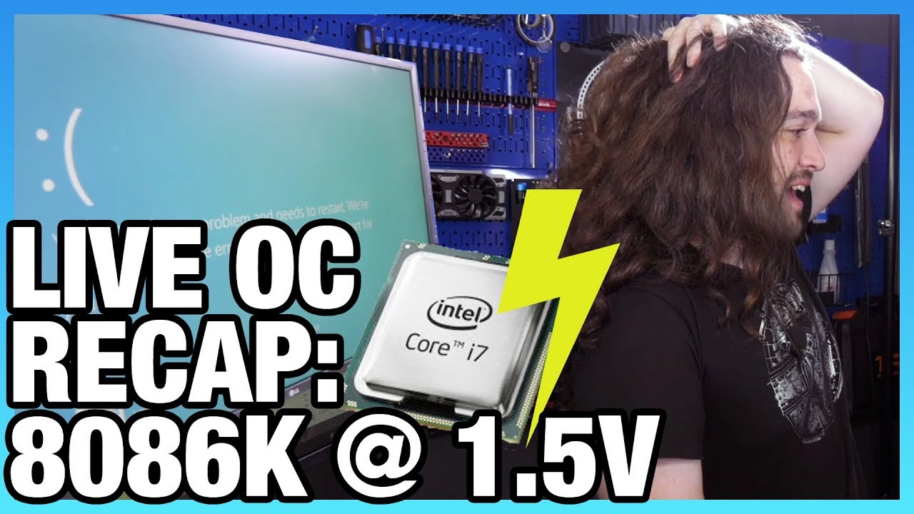 Stream Recap: Live Overclock Results for Intel i7-8086K (5.35GHz)