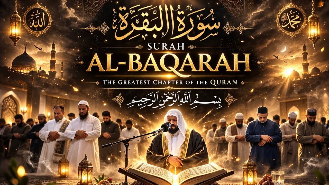 Sheikh mukhtar al hajj // surah al baqarah tilawat // taraweeh 2026 #quran #tilawat 