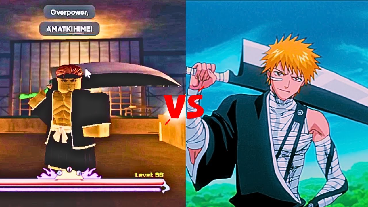 All shikai weapons in peroxide vs the Anime