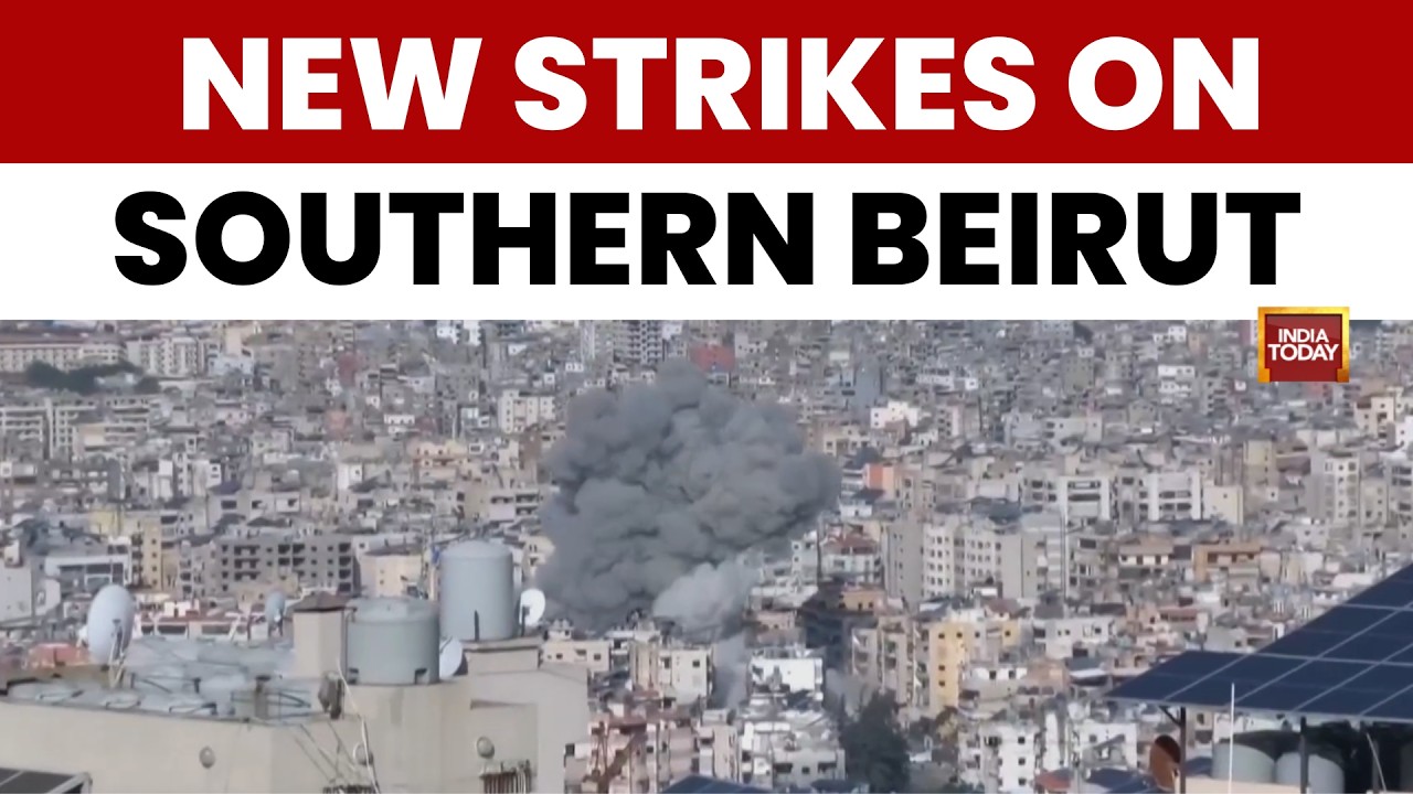 Israel Strikes Hezbollah Targets in Beirut; Explosions Rock Lebanon Amid Border Escalation