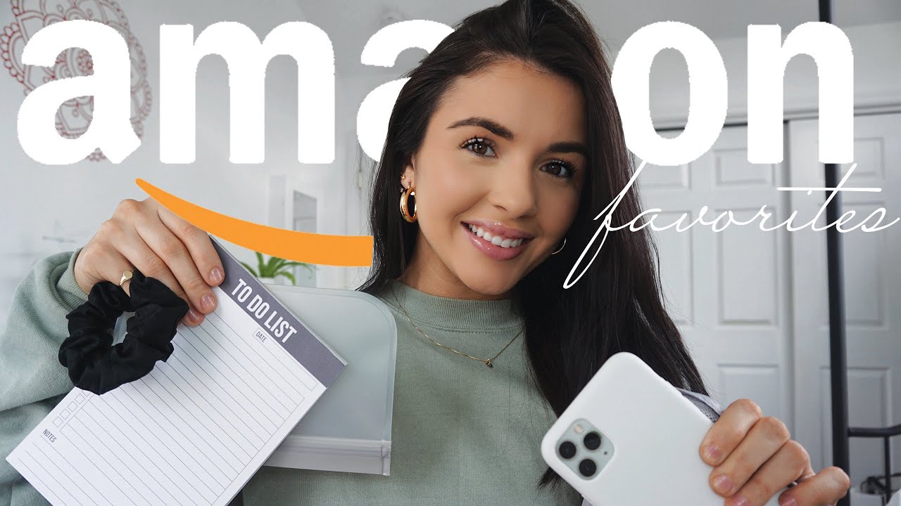 AMAZON FAVORITES 2020: tech, travel, sustainability, fashion & organization | alyssa poplaski