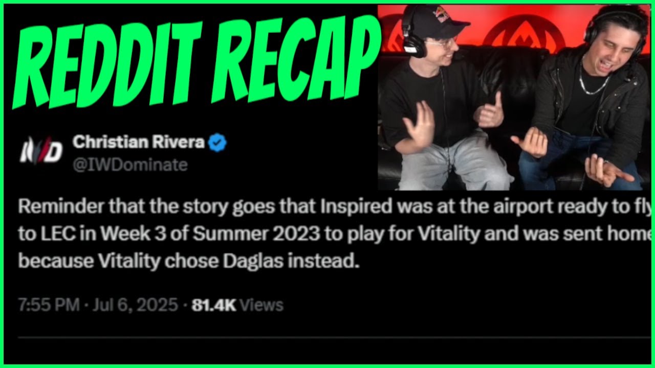Caedrel Reacts To The Reddit Live From MSI 2025 Arena