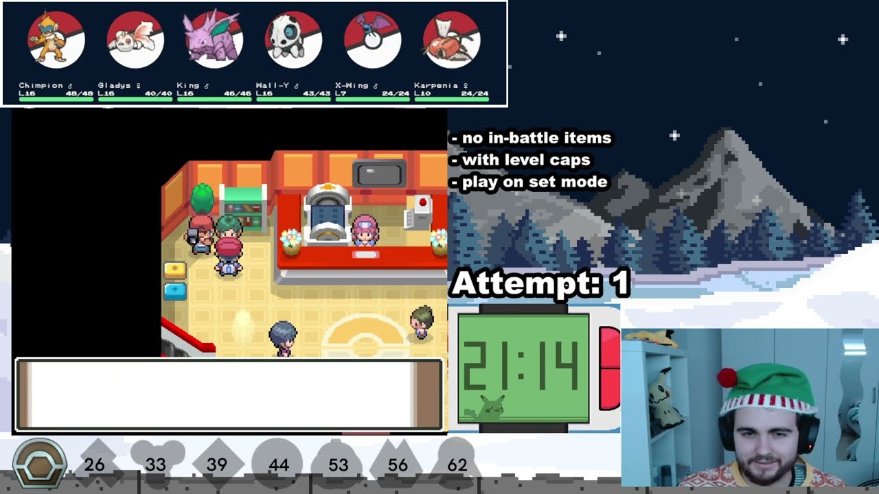 Pok&eacute;mon Renegade Platinum Hardcore Nuzlocke | Twitch Stream 24/12/2023