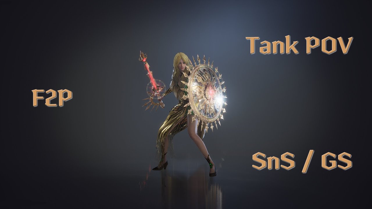 Tier 17 Carmine Rage island (Global) tank SnS/GS POV - Throne and Liberty