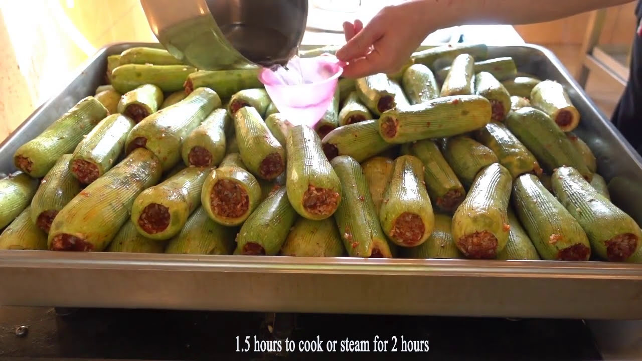 stuffed zucchini recipe | how to make stuffed zucchini | stuffed zucchini without baking