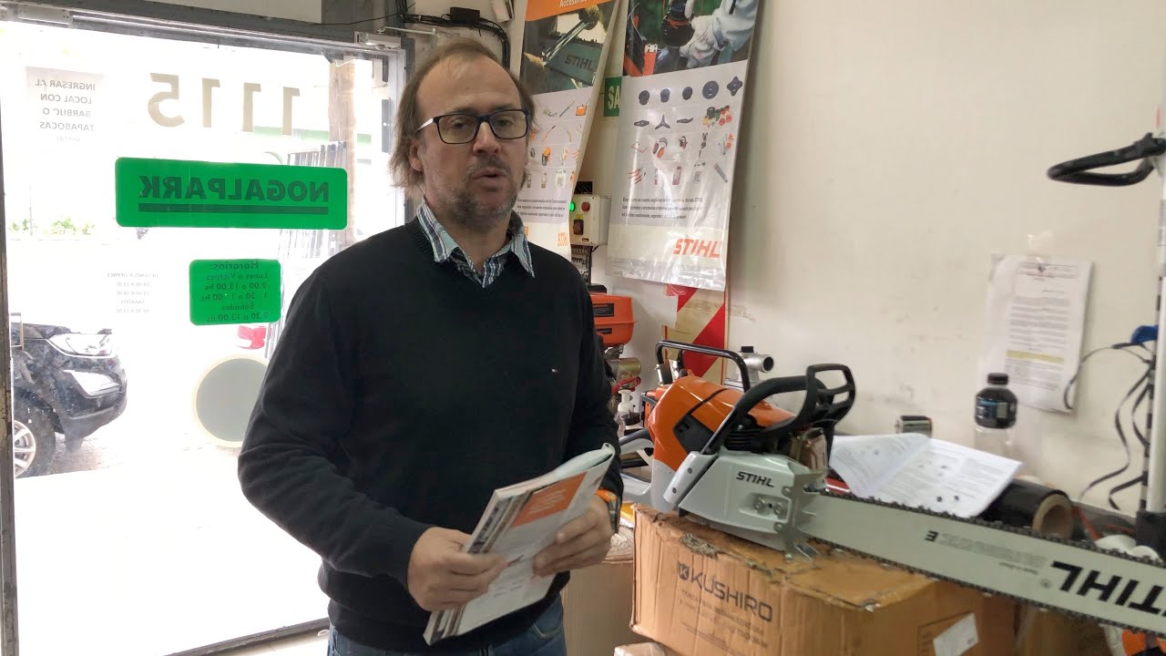 Motosierra Stihl MS 661 - Tutorial, unboxing y review. Armado y cómo encender motosierra