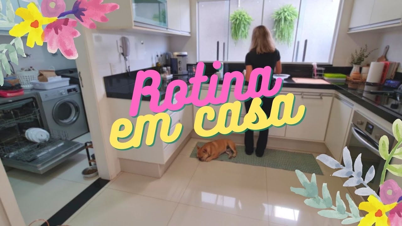 Rotina de casa - limpando a cozinha, geladeira, banheiro e escolhendo a cor nova para pintar a casa
