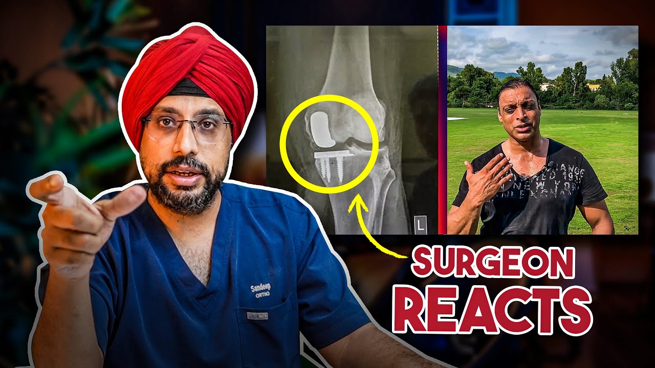 Orthopedic Surgeon Reacts to Shoaib Akhtar | 22 Years of Pain @ShoaibAkhtar100mph