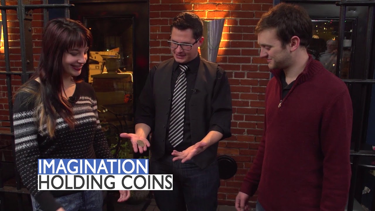 Kainoa on Coins #1   Imagination Holding Coins-Kainoa Harbottle