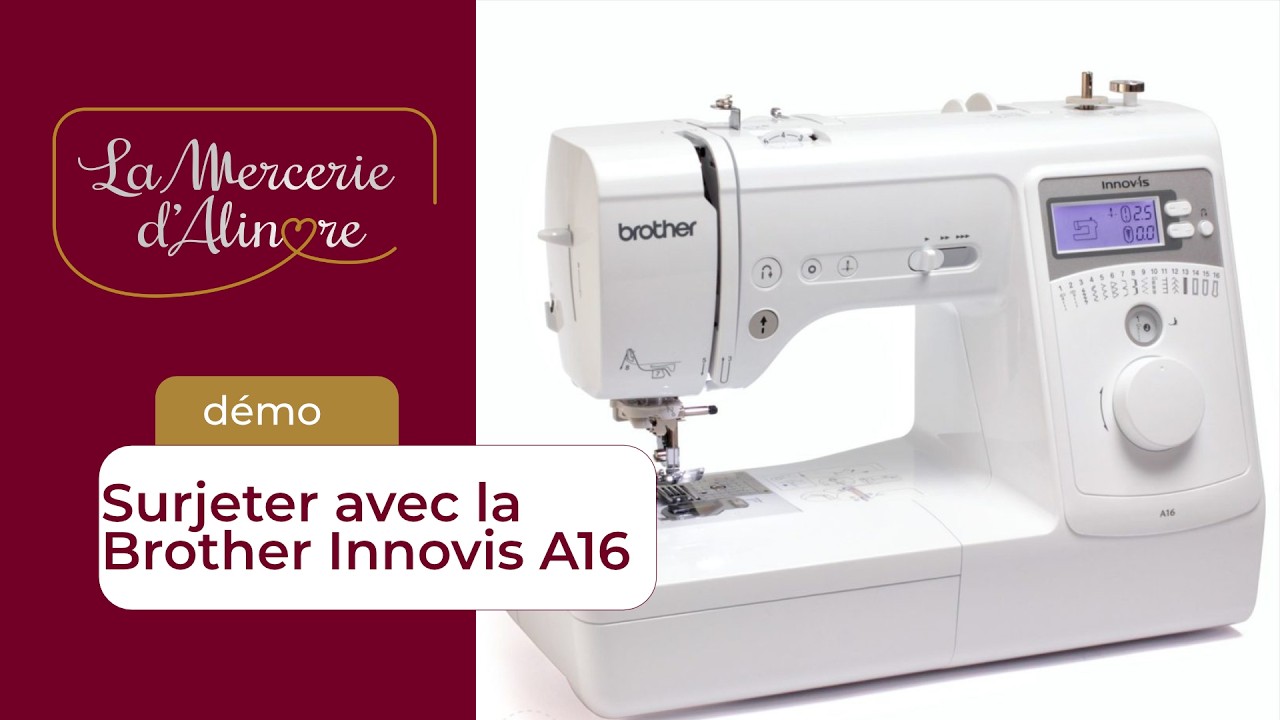 Surjeter avec une machine à coudre