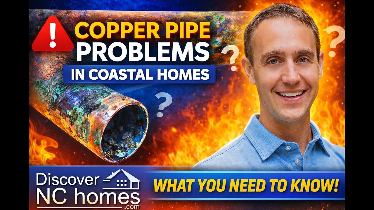 Copper Pipe Problems in Coastal Homes: What Southport & Brunswick County Homeowners Must Know