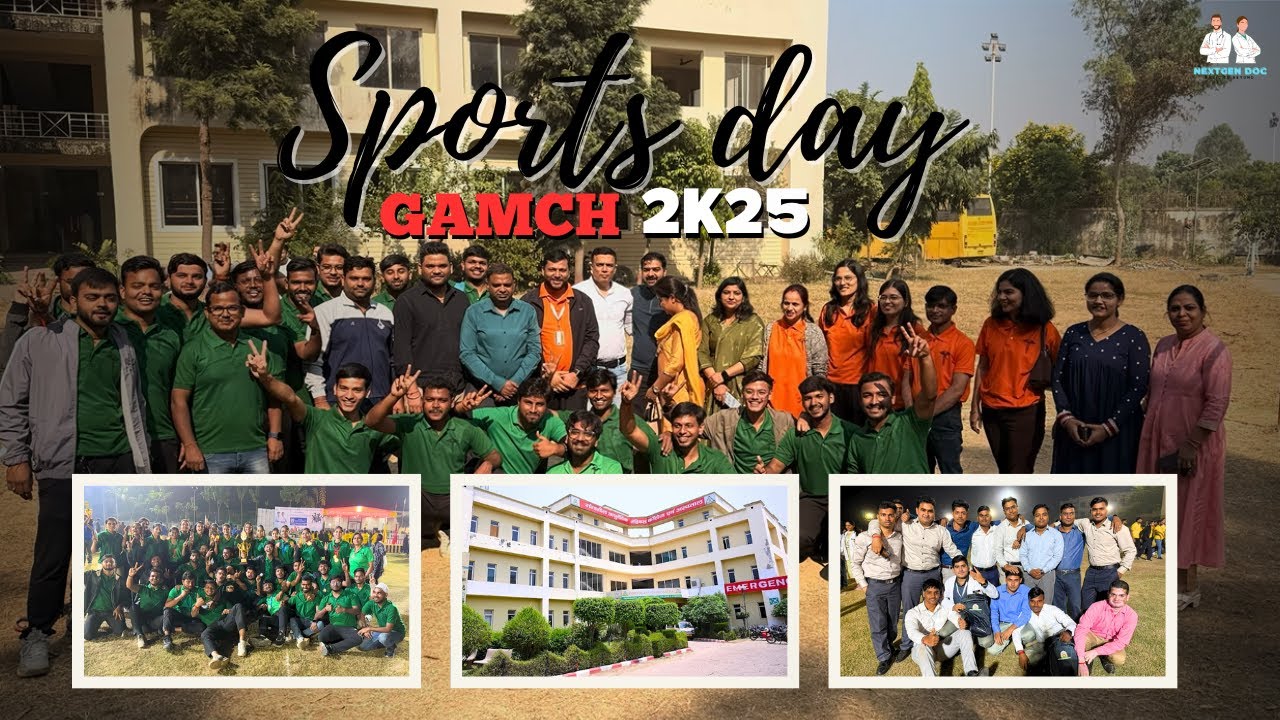 Sports Day 2025 GAMCH || GAMCH, Bareilly #college #sportsday
