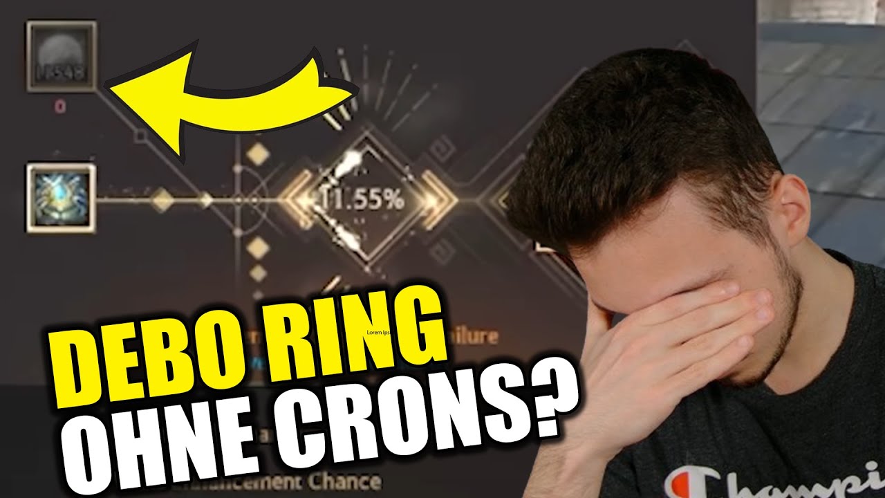 Er dr&uuml;ckt Debo Ring , aber ohne Cron steine ?! | Black Desert Online | InstaWolf