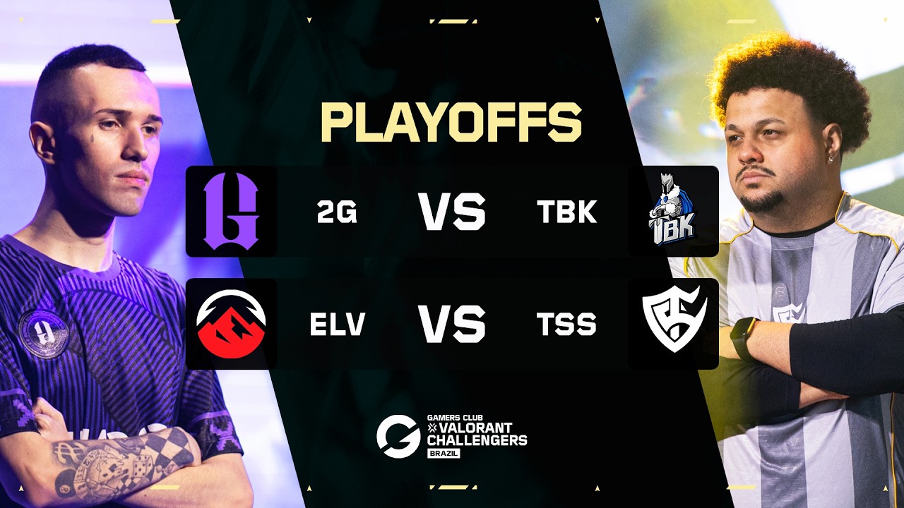GC VALORANT Challengers Brazil 2026: Etapa 1 | Playoffs - Dia 4