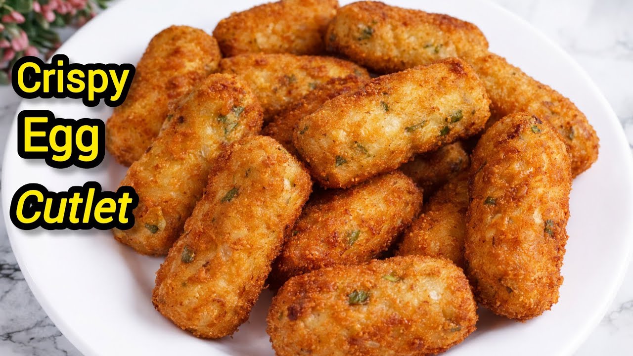  Ramzan Special Ande Aloo ke cutlet | Crispy Potato Egg Cutlets Recipe Easy & Quick Recipe 