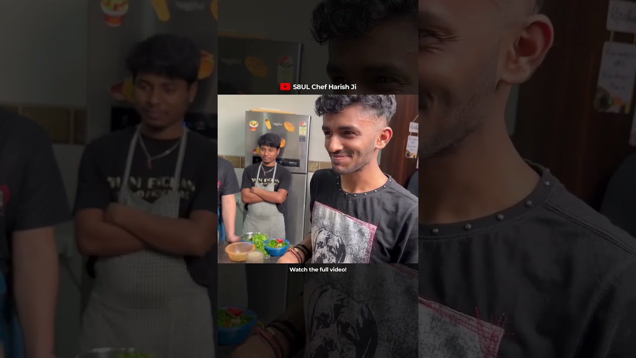 Harish ji made Chocolate Banana Milk Shake for Adi | Funny Moment🤣🤣!! 