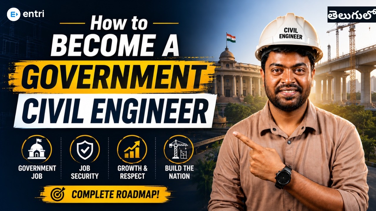 Civil Engineers కి Best Government Jobs | UPSC vs GATE vs SSC JE Explained