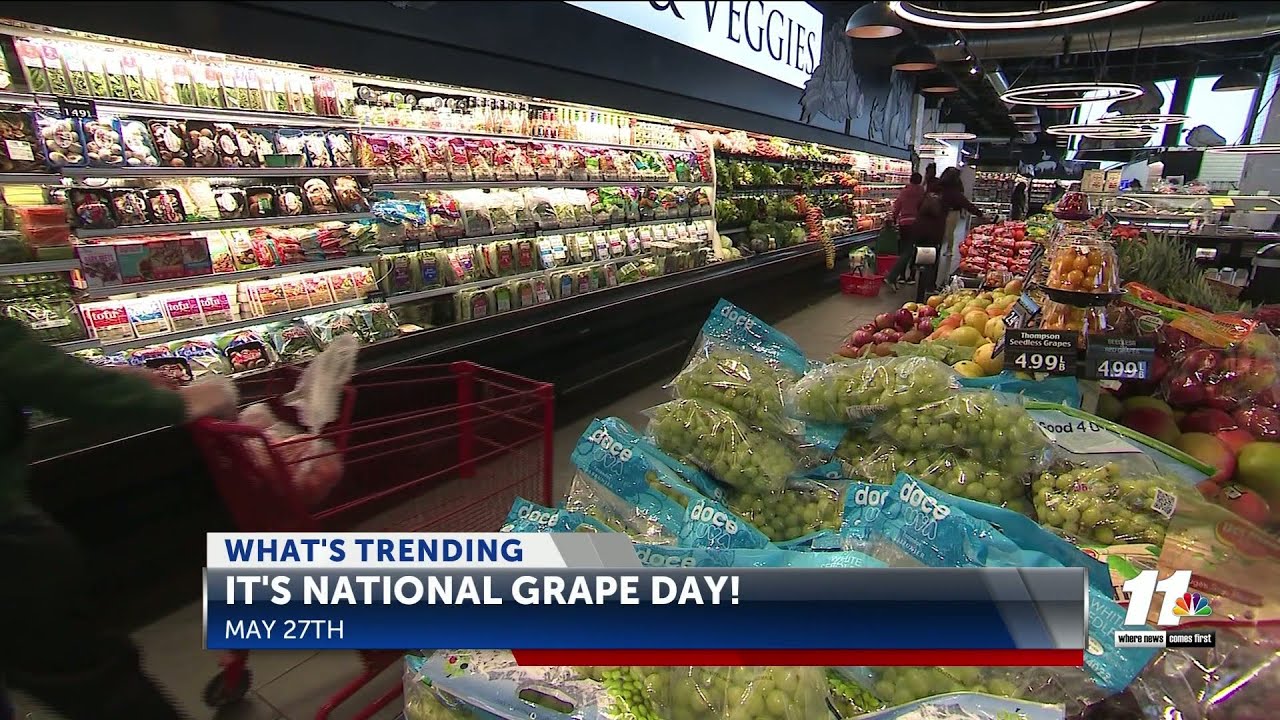 MAY 27TH IS NATIONAL GRAPE DAY