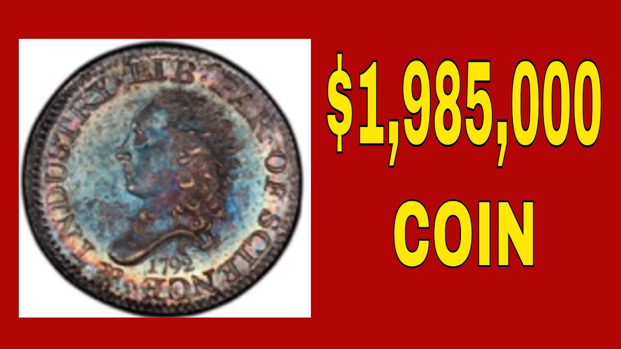 Rare & Valuable 1792 Half Disme made by Thomas Jefferson! Super Rare coins worth money!