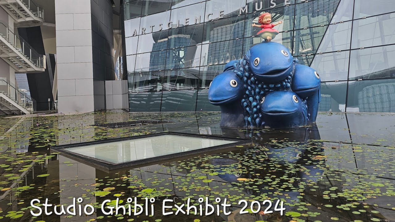 Studio Ghibli Exhibit at Art science Museum, Singapore