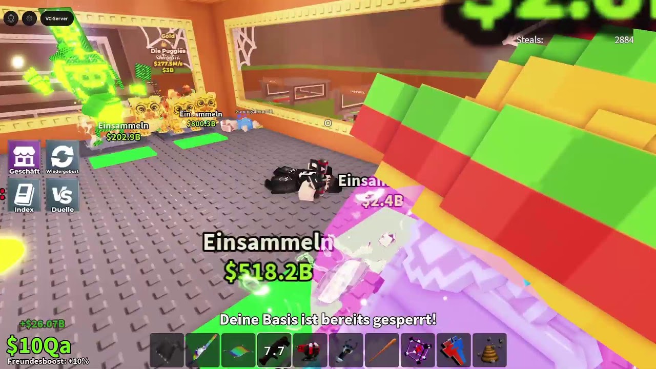 Steal ein brainrott nobini bis Dachen