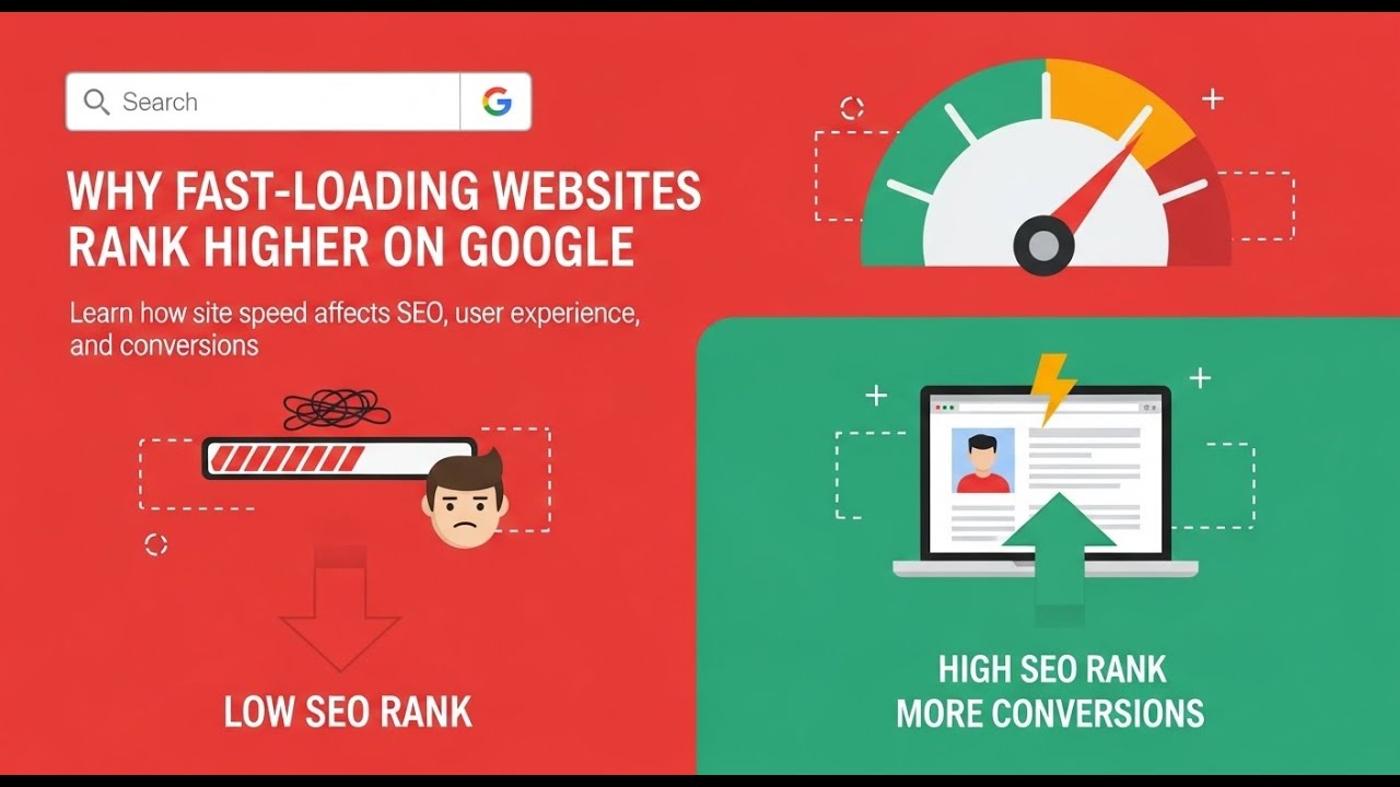 Why Fast Loading Websites Rank Higher on Google