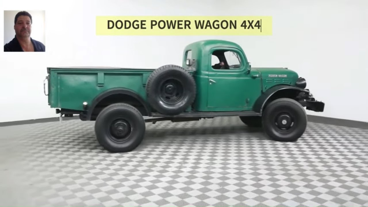 DODGE VINTAGE POWER WAGONS RESTORED POWER WAGON