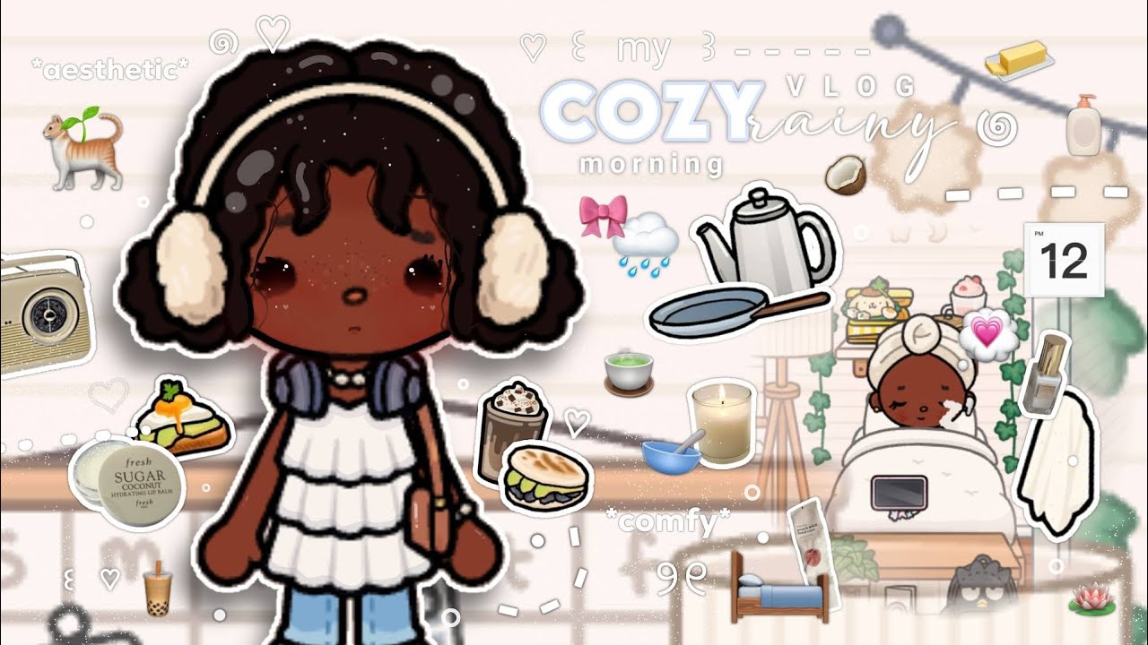 𝜗⋆My *COZY* Rainy Day 🐞🤍🥢`^^journaling. . +. .cooking. .  +. . chores and more🐑🍎⋆˚꩜. 𐙚 ˚🍒