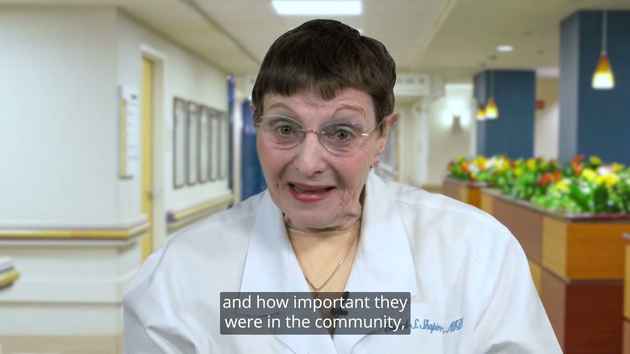 Dr. Carol Shapiro reflects on 50 years of serving our community.