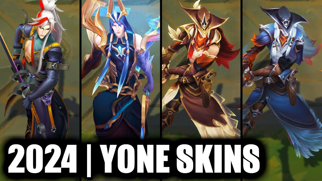 ALL YONE SKINS SPOTLIGHT 2024 | League of Legends