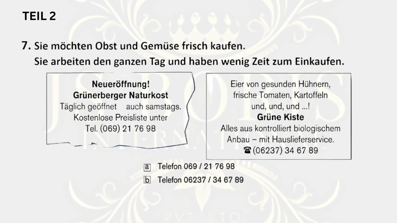 A1  Lesen 2024-2025 Latest A1 new Pattern |&Uuml;bungstest| #a1  #pr&uuml;fungsvorbereitung #pr&uuml;fung