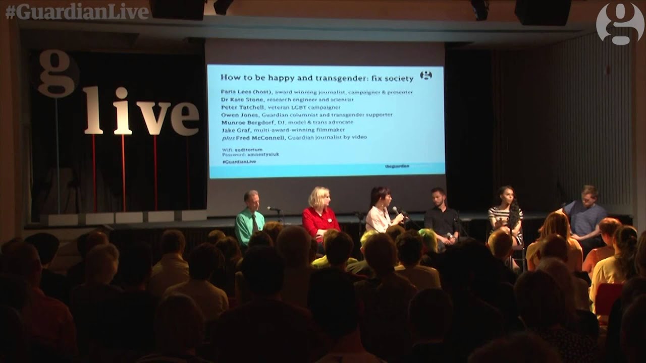 Guardian Live: How to be happy and transgender with Paris Lees