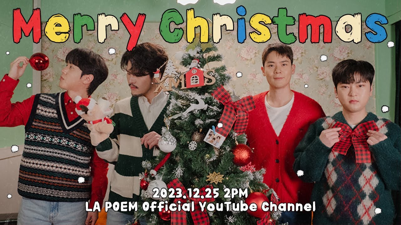 ☃️❄️Merry Christmas with LA POEM❄️☃️