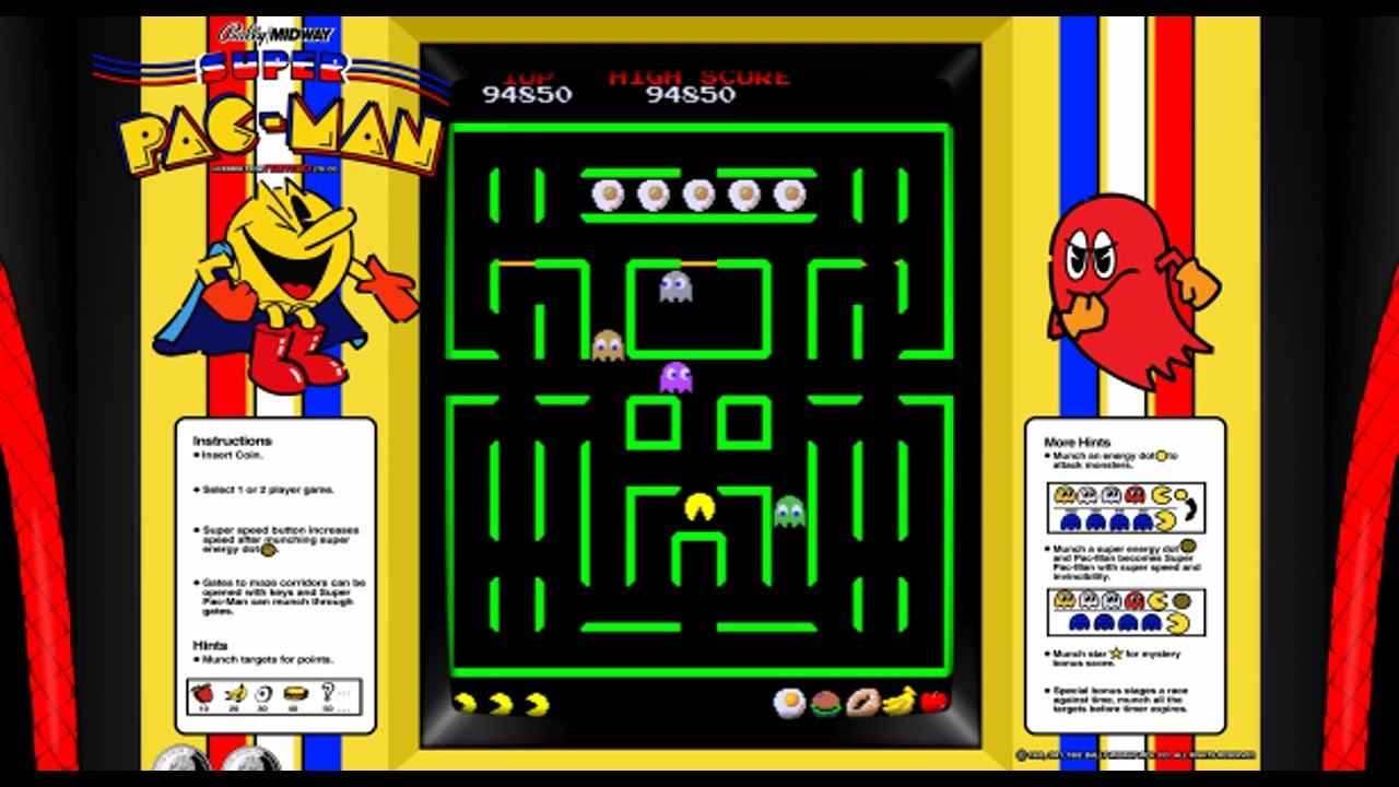 Super Pac-Man? Hack (Arcade)