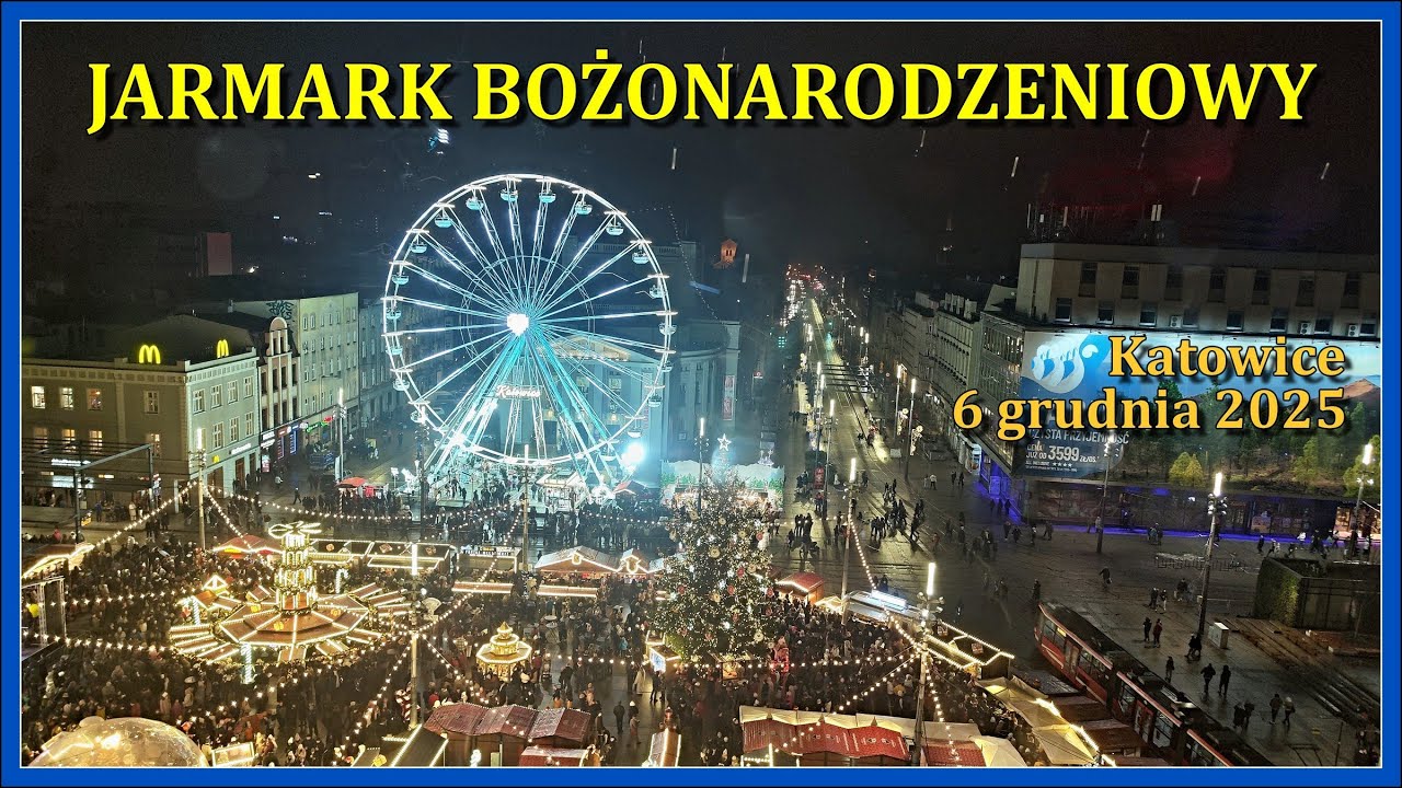 Jarmark Bożonarodzeniowy 🌠 Katowice 🎄 6.12.2025 