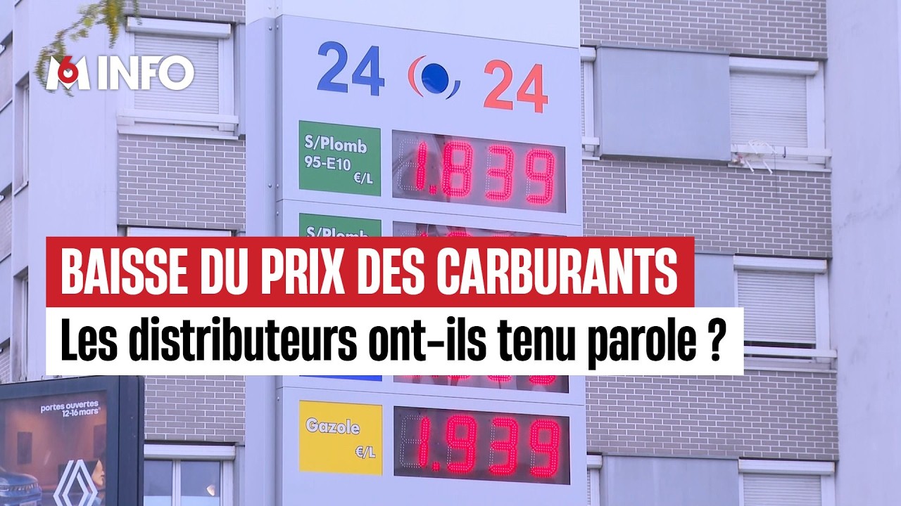 Prix des carburants : les distributeurs ont-ils baissé les prix comme promis