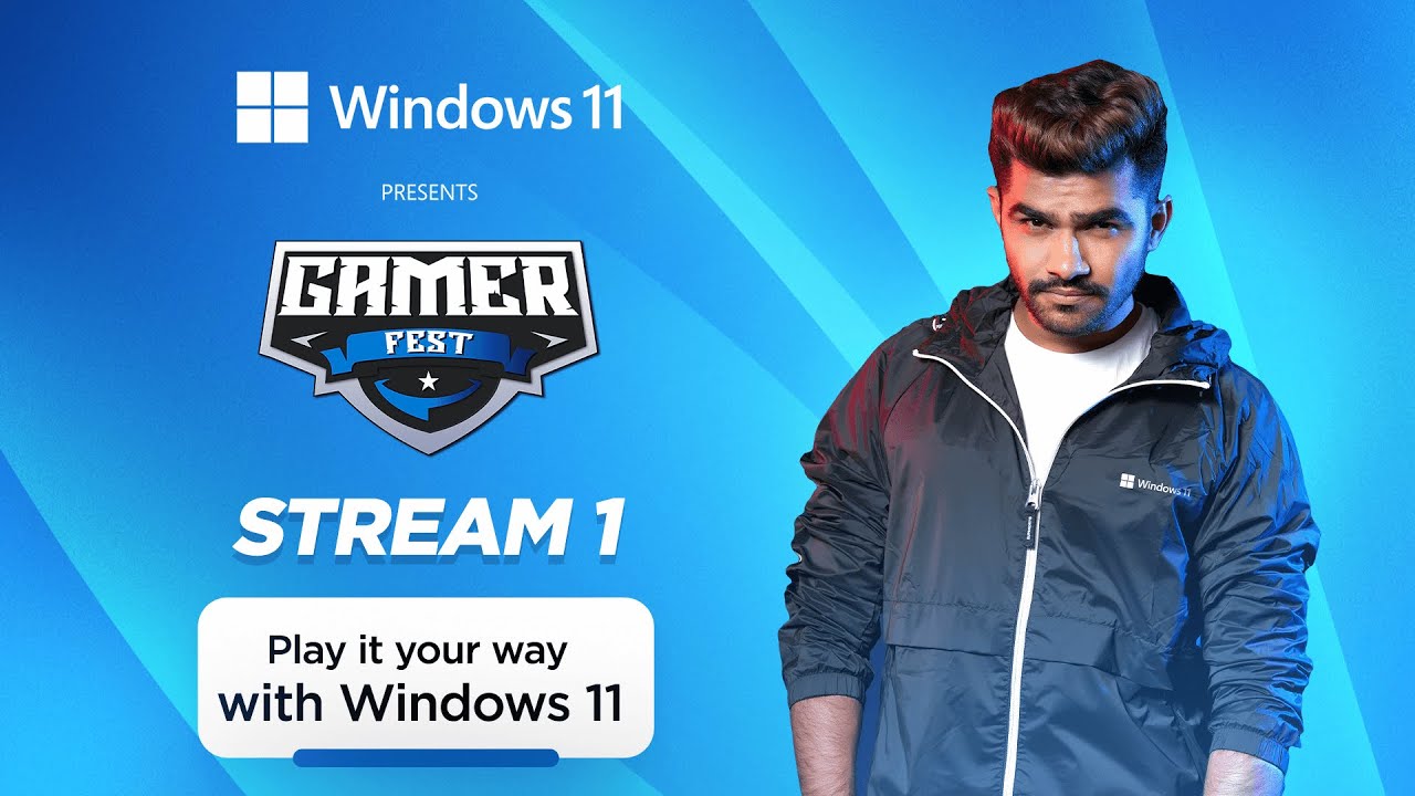 Windows 11 Presents Gamer Fest – Stream 1 | TLRP