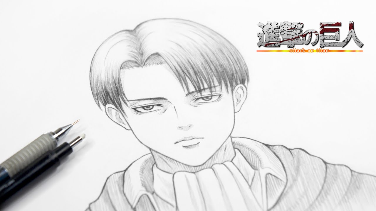 How to draw Levi Ackerman | Attack on Titan | Levi Ackerman