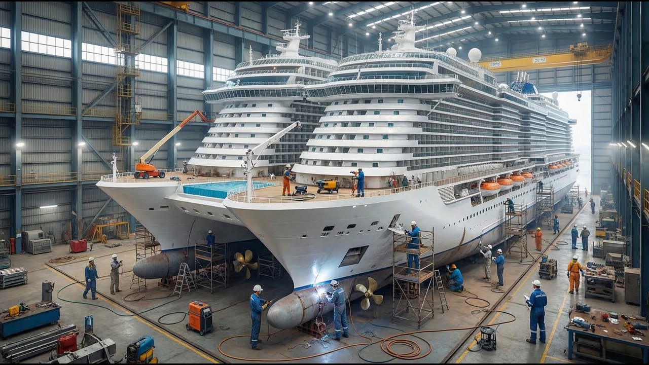 How Ships Are Made From Raw Material | Inside Mega Factory (Full Process)