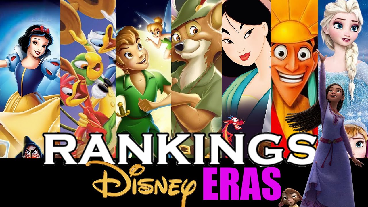 Disney Animation ERAS RANKED | Which ERA are You?