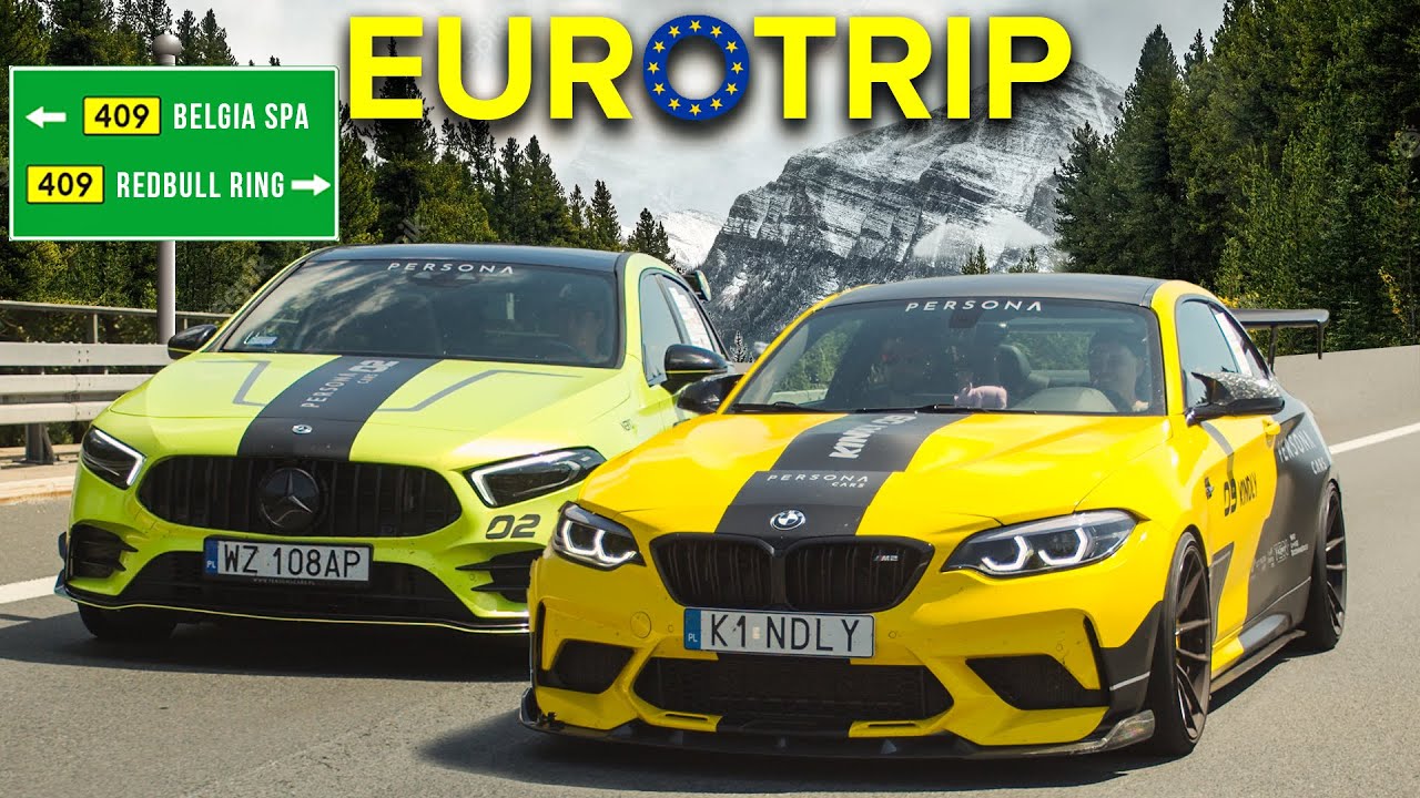 EUROTRIP: 3000 km z przebitą oponą, wyścig 24h w Belgii i F1 w Austrii! #OutOfPoland