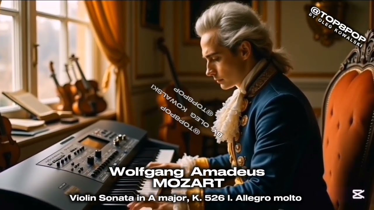 MOZART — Violin Sonata in A major, K. 526 I. Allegro molto