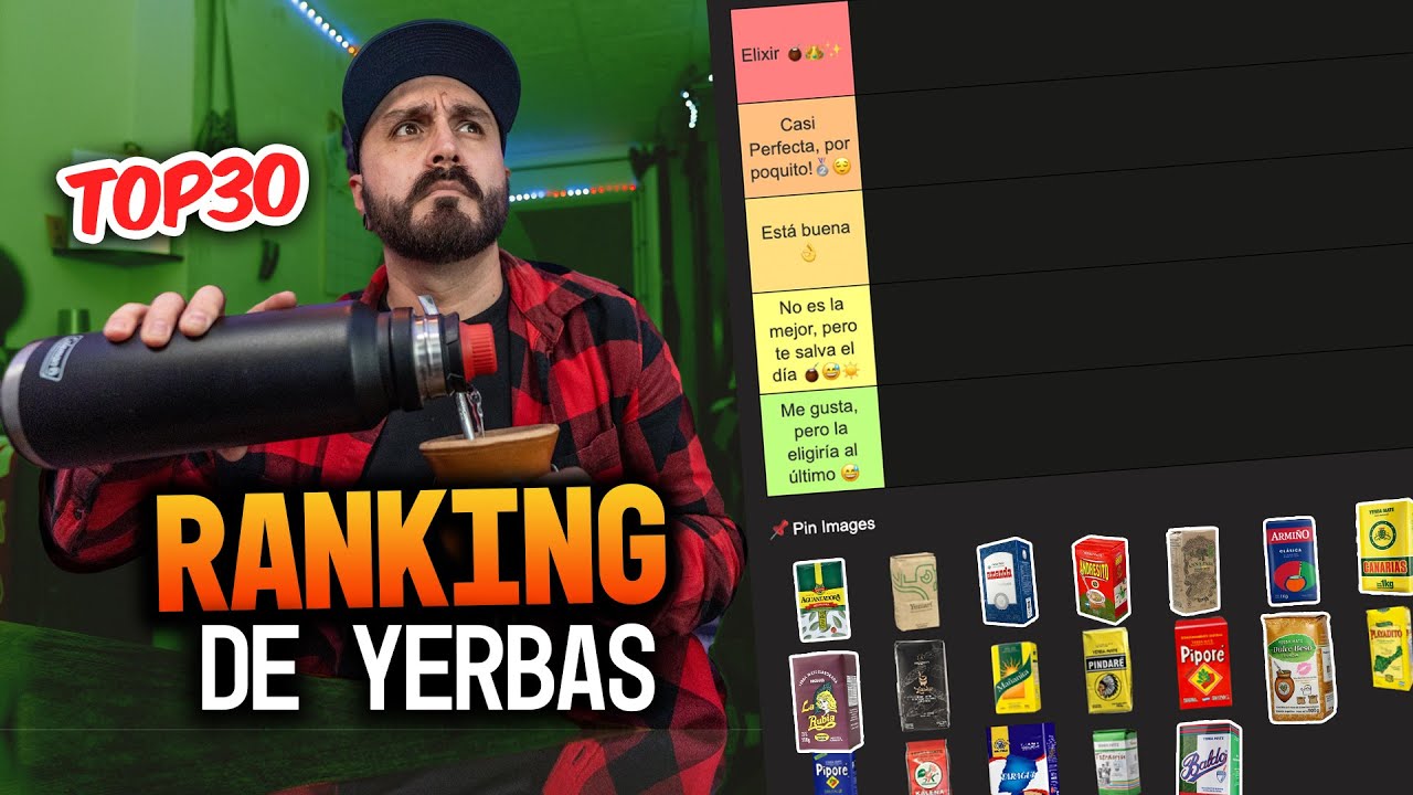 Ranking de Yerba Mate 2025: las 30 mejores (Tier List)