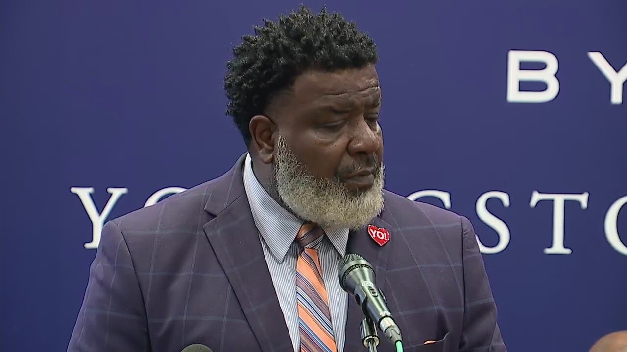 Press conference on Youngstown building explosion