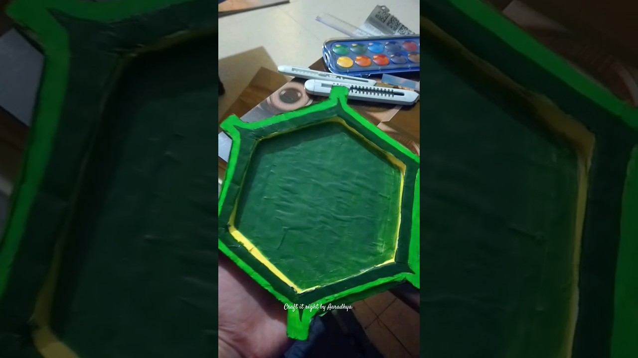 Plant Cell model making using cardboard | biology project | diy science project | bio project